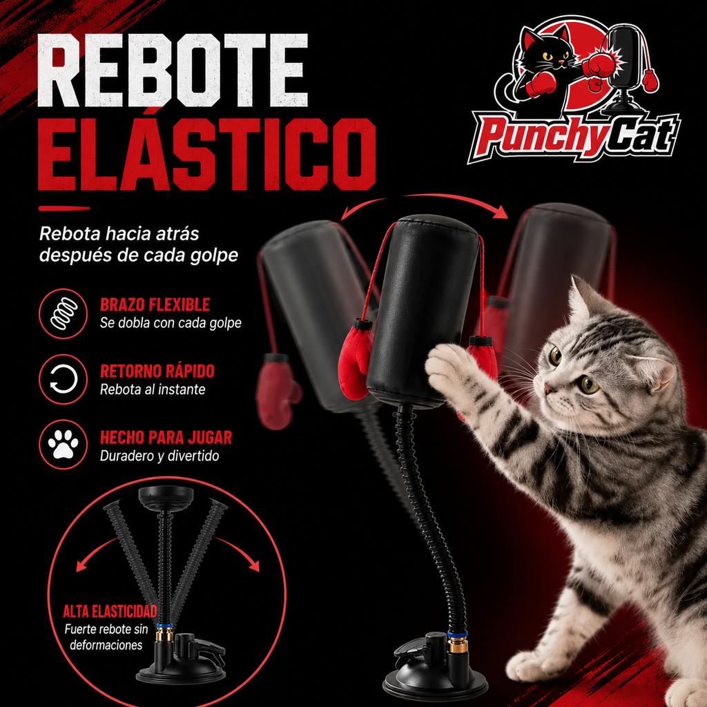Saco de Boxeo para Gatos